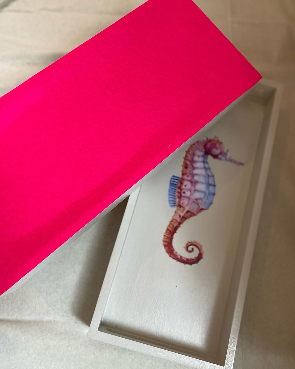 Thumbnail: Drinks trays animal themed wood hand made bespoke present gift