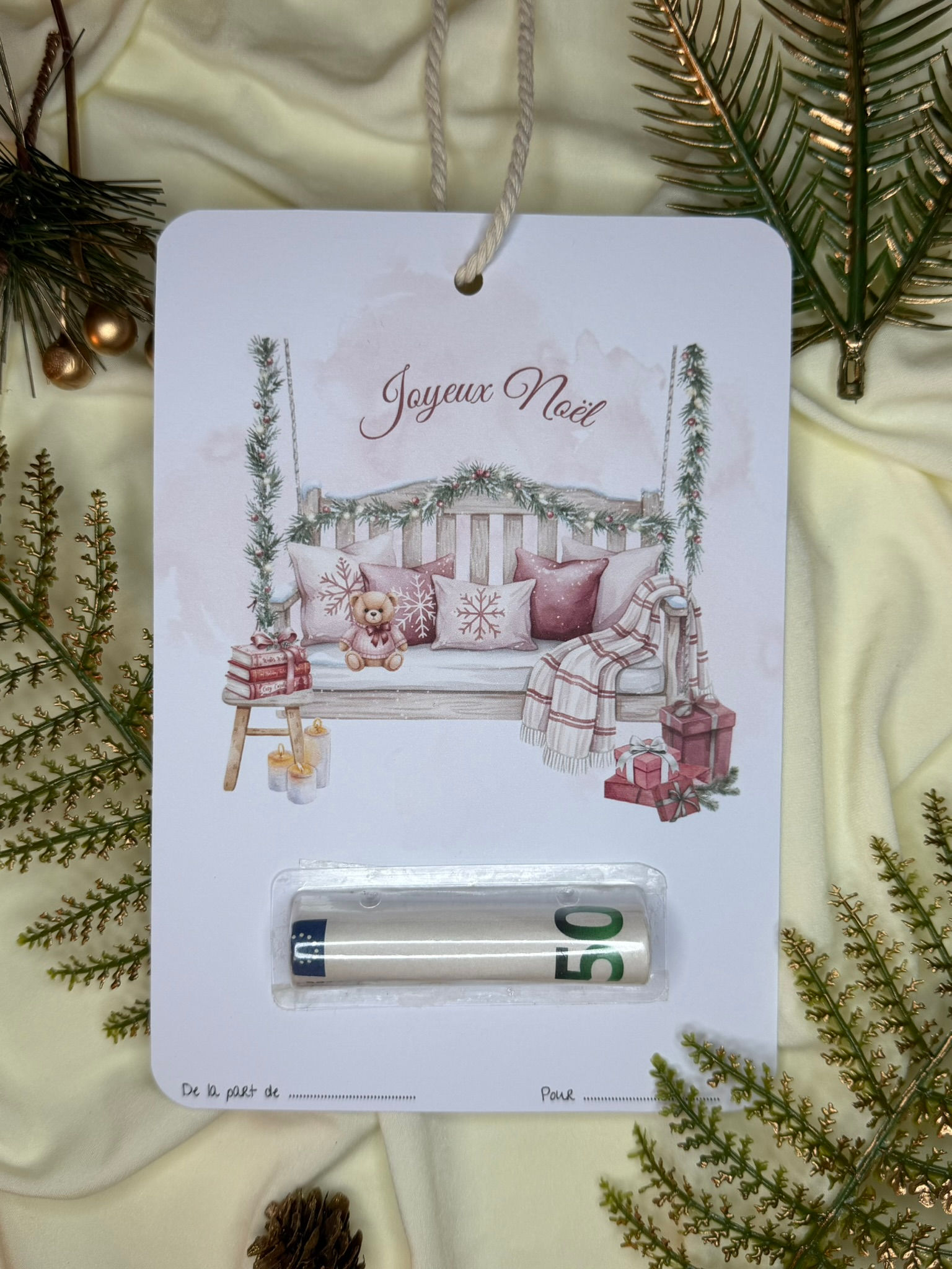 Carte argent - Balançoire