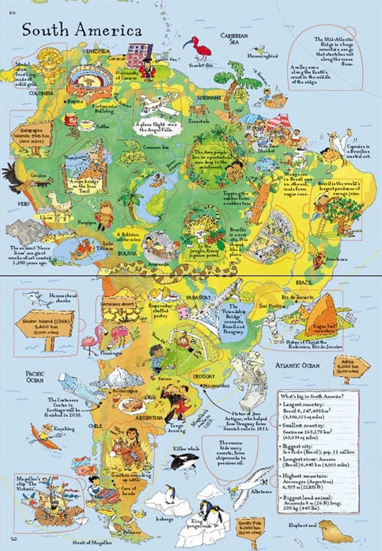 Thumbnail: Lift-the-Flap Picture Atlas Usborne