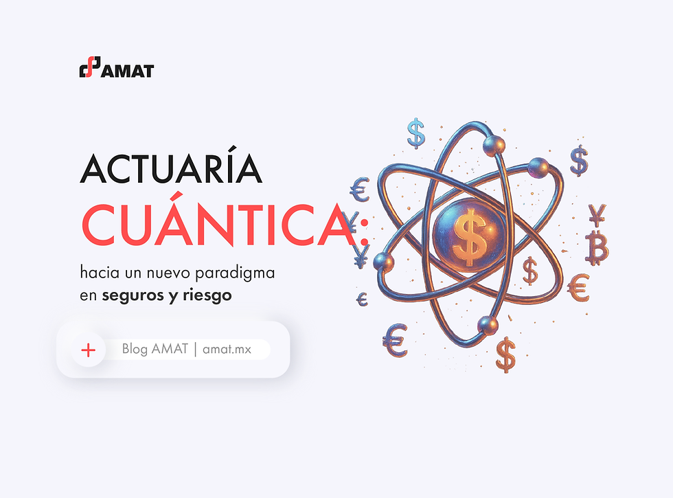 Actuaría cuántica: hacia un nuevo paradigma en seguros y riesgos
