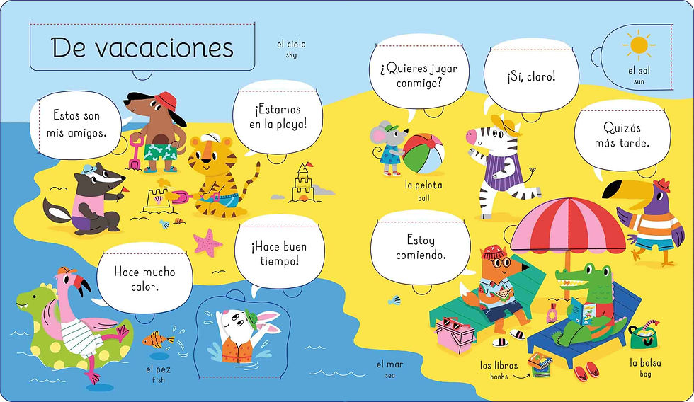 Thumbnail: Lift-the-flap First Spanish