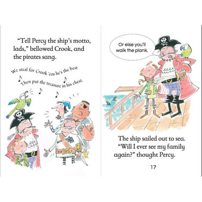 Thumbnail: Percy and the Pirates- First Reading Level 4