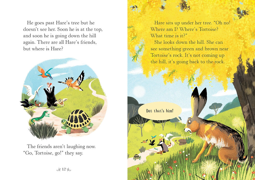 Thumbnail: The Hare and the Tortoise Age 5+