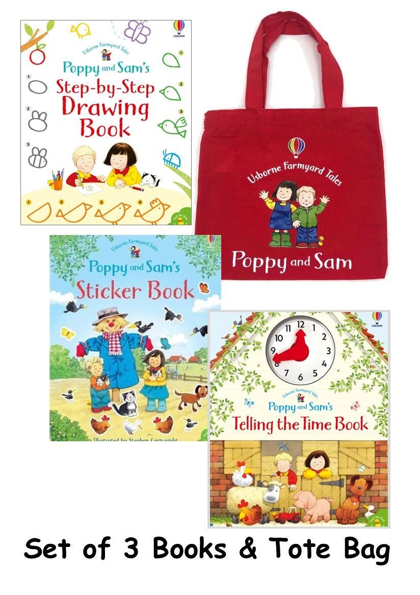 Children books set of 3 Books Poppy and Sam's