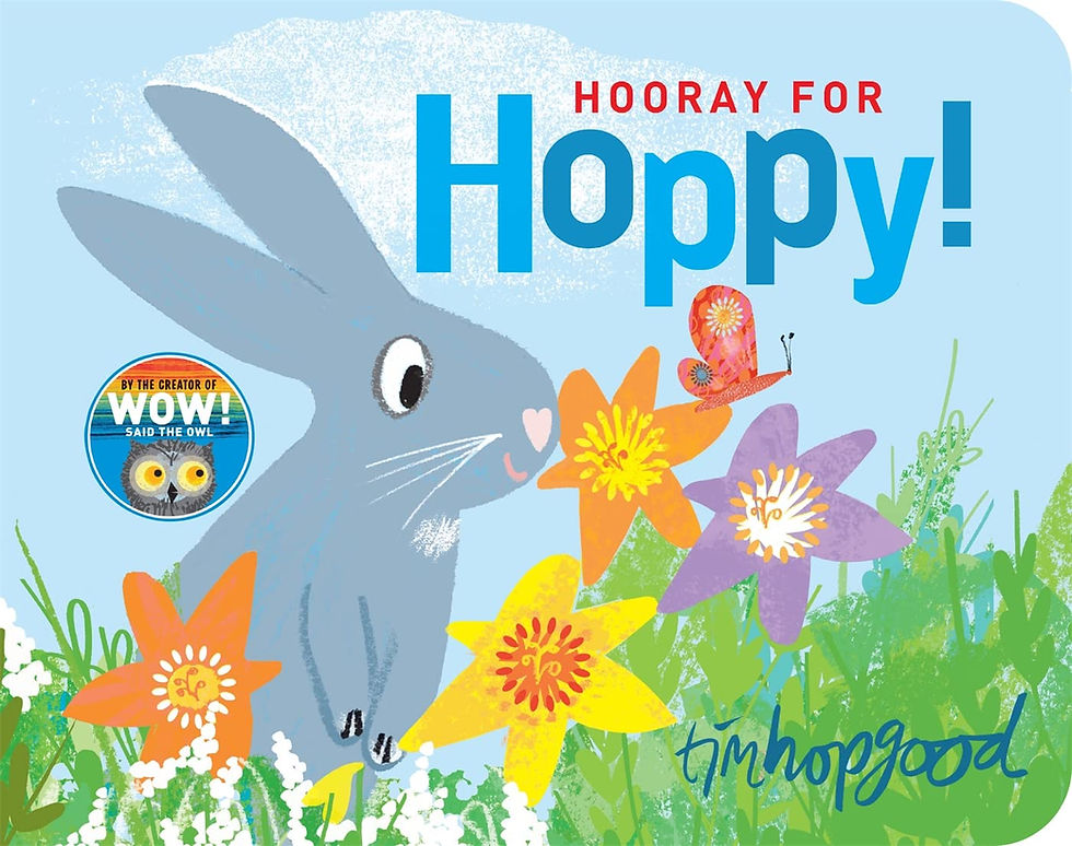 Hooray For Hoppy Board book