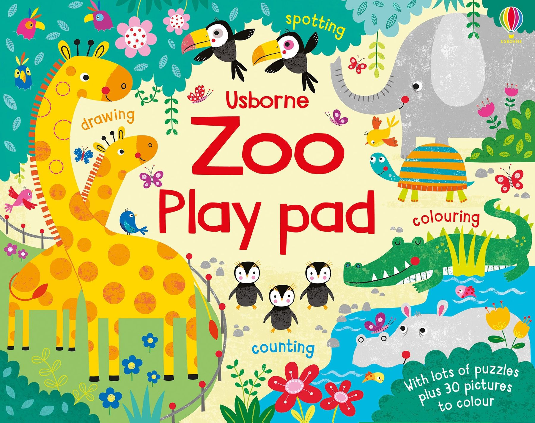 Zoo Play Pad Usborne age 4+