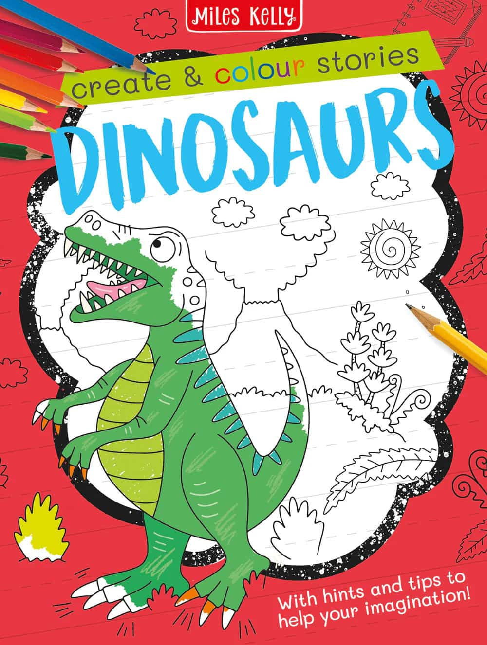 Create & Colour Stories: Dinosaurs