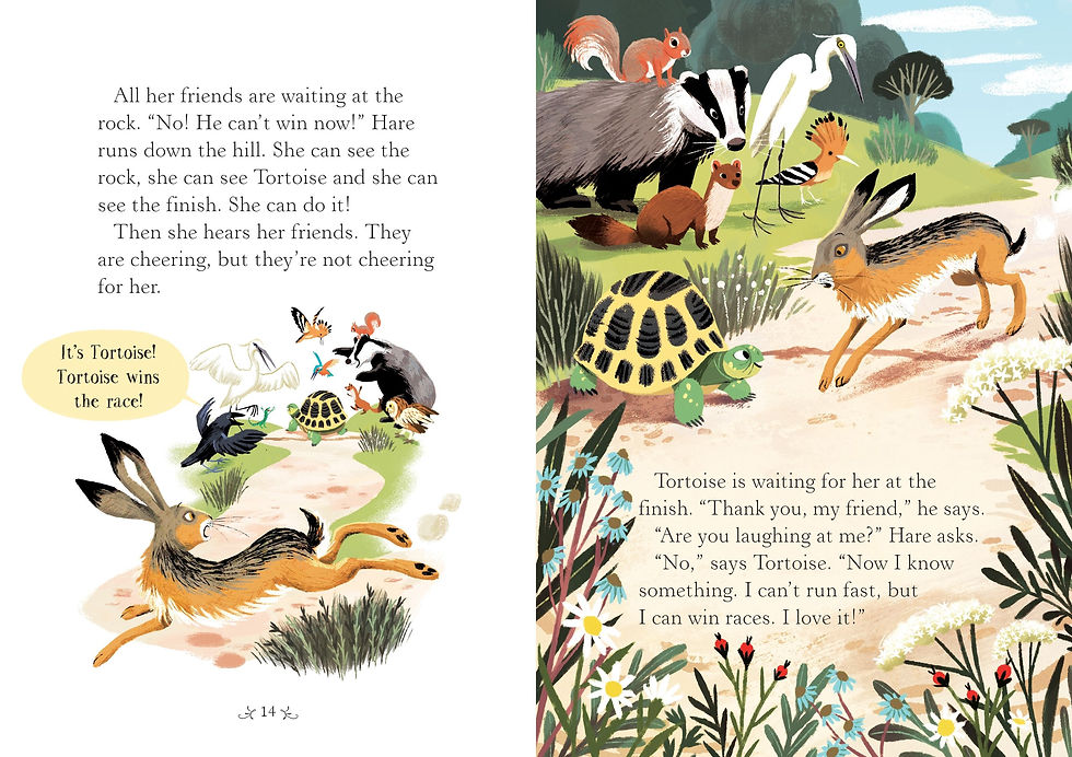Thumbnail: The Hare and the Tortoise Age 5+