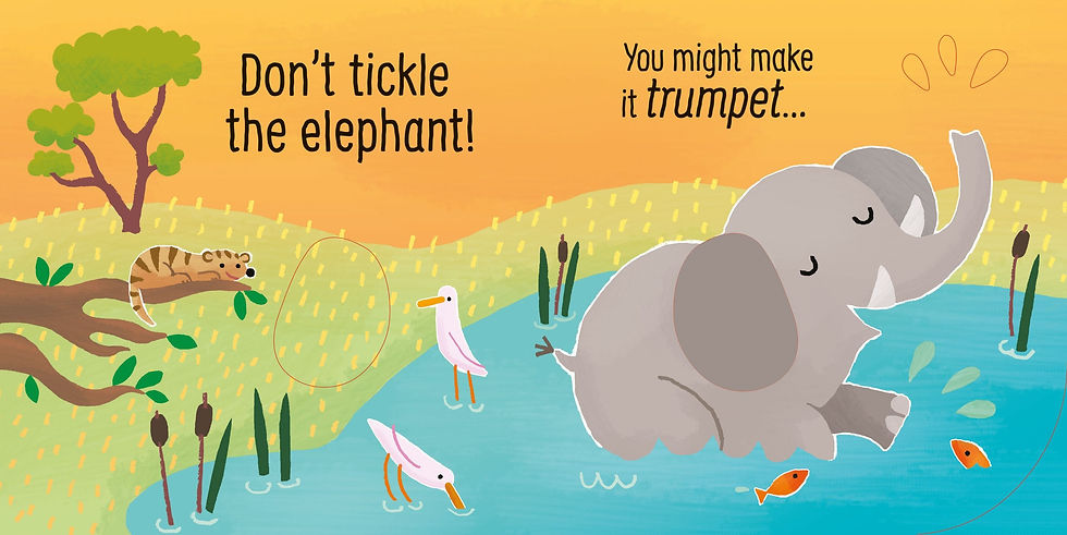 Don't Tickle the Elephant! Noisy Book