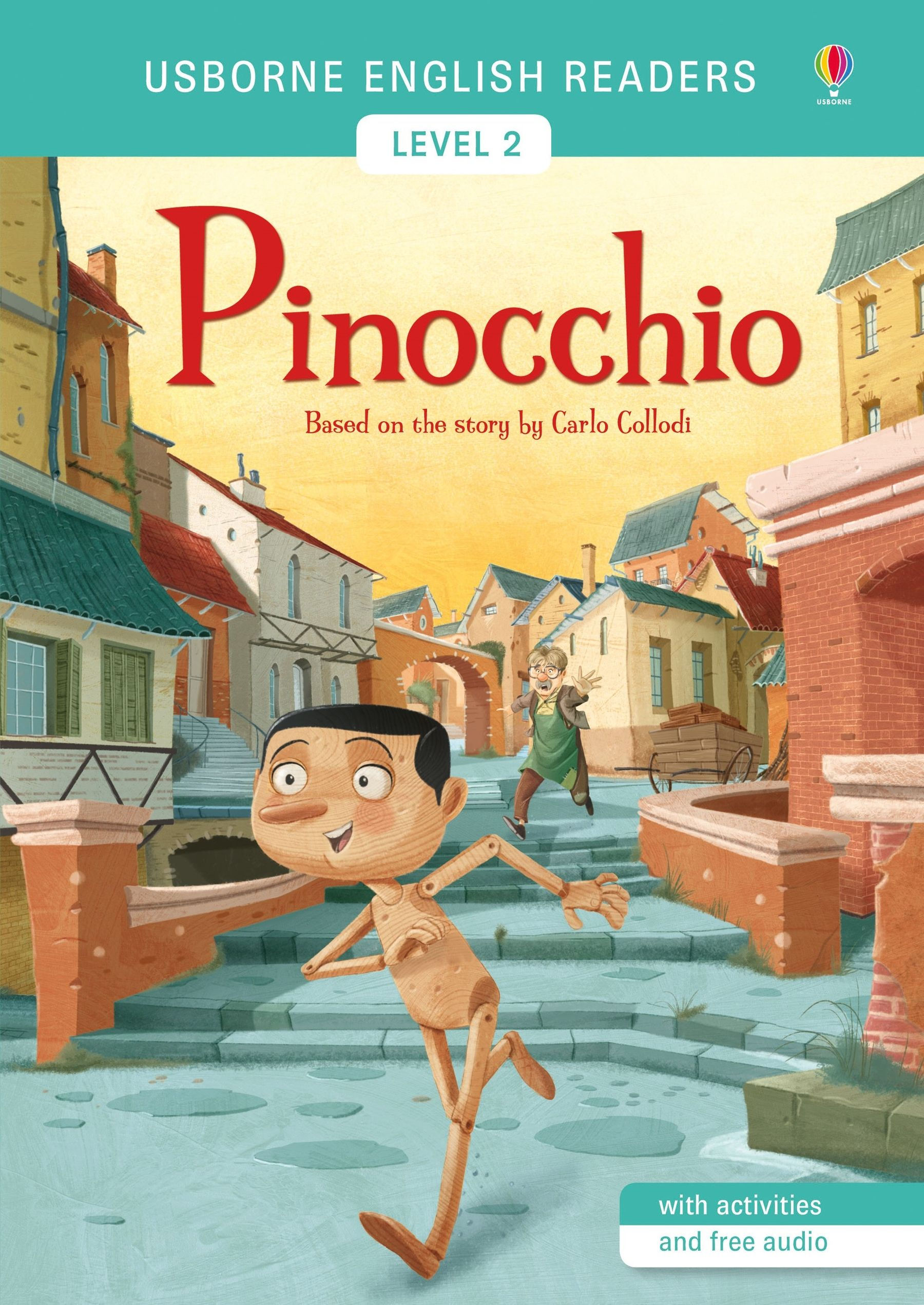 Pinocchio Usborne English Readers Level 2