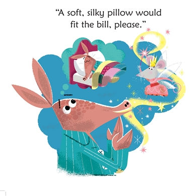 Thumbnail: Armadillo on a pillow Usborne
