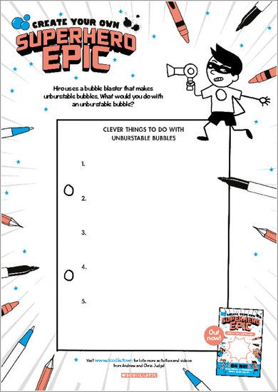 Thumbnail: Create your own superhero epic
