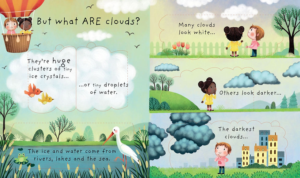 Thumbnail: Lift-the-flap Very First Questions and Answers What are clouds?