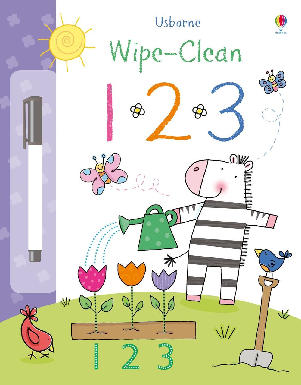 Wipe-clean 123 Usborne