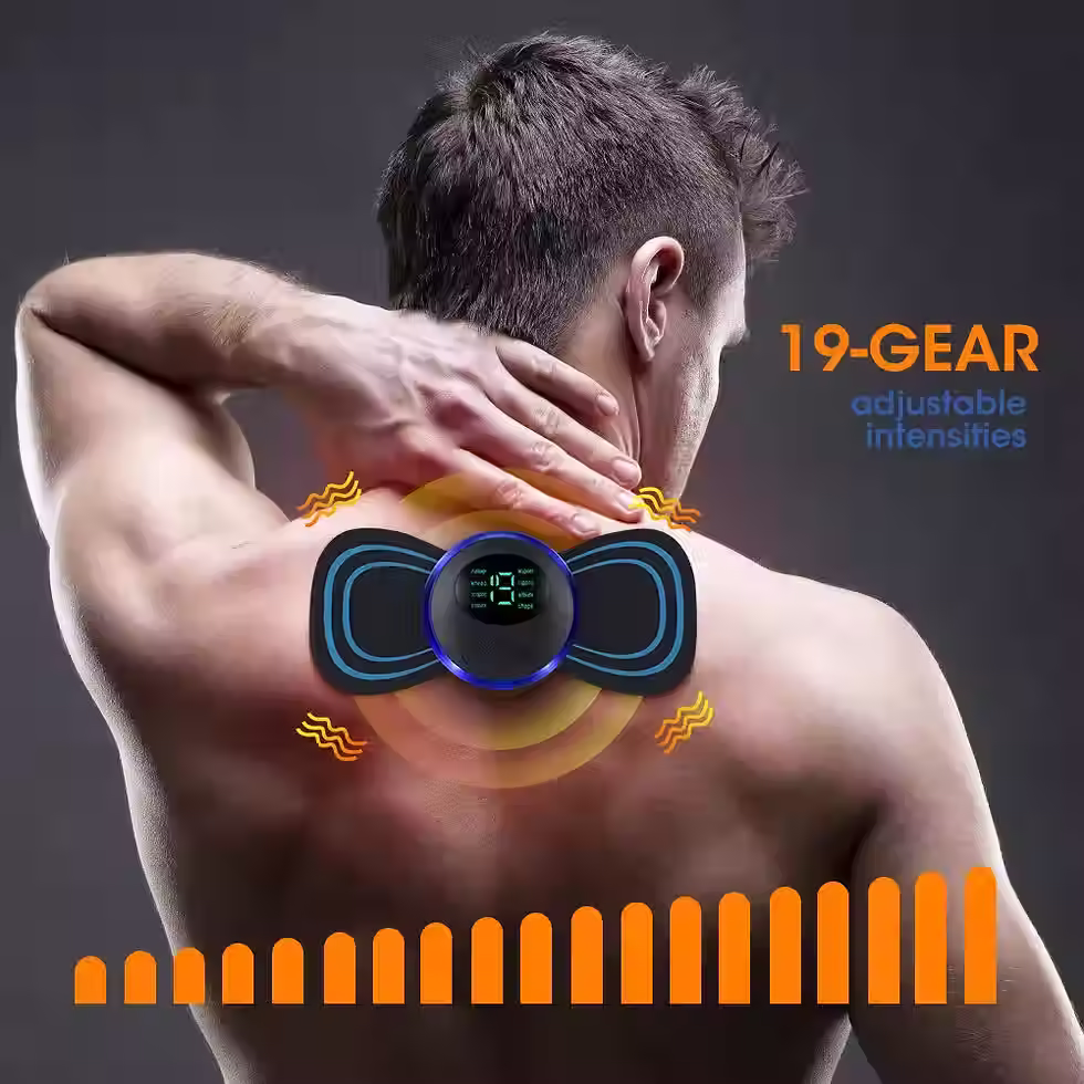Miniatura: Massageador Elétrico Mini Profissional Muscular e Facial
