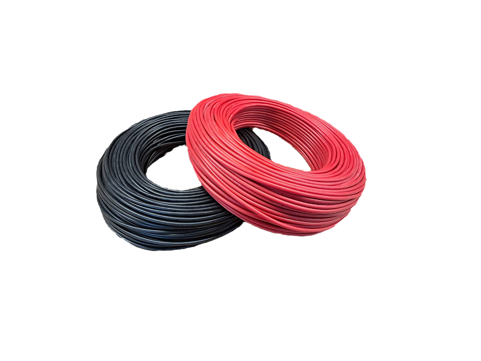 Силіконовий кабель 20 AWG, Червоний, чорний, м