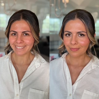 Jupiter FL natural bridal makeup 