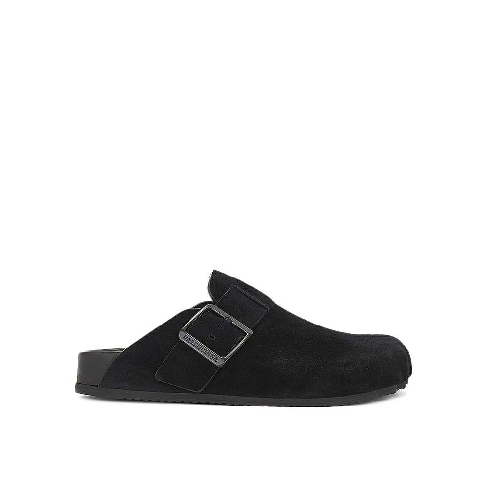 Balenciaga Sunday Leather Sabots