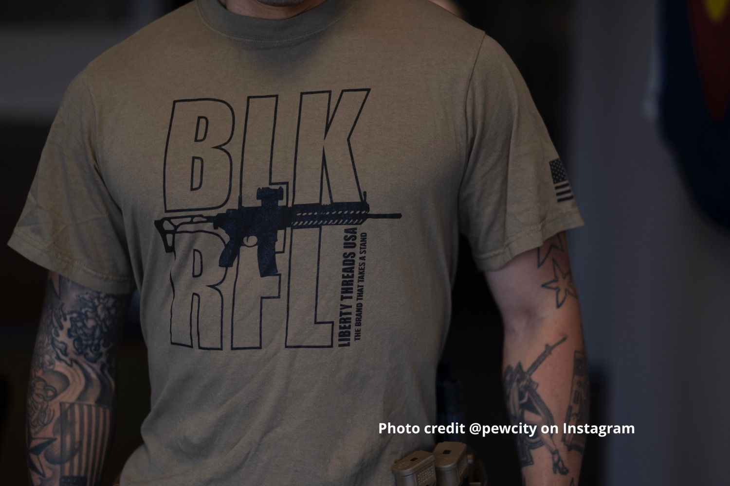 "Blk RFL" by Liberty Threads USA