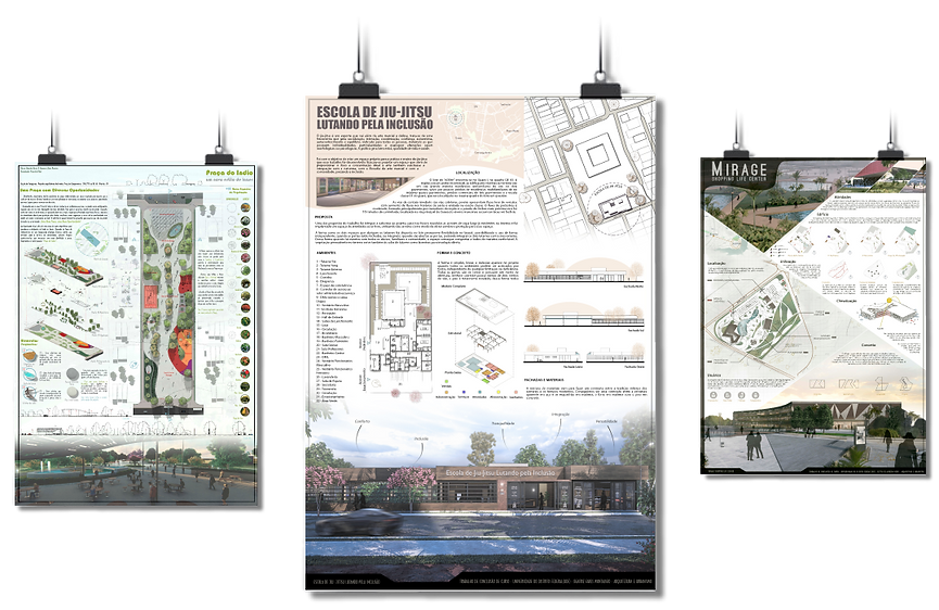Conjunto de Diagramas de Pranchas da Diagrarch