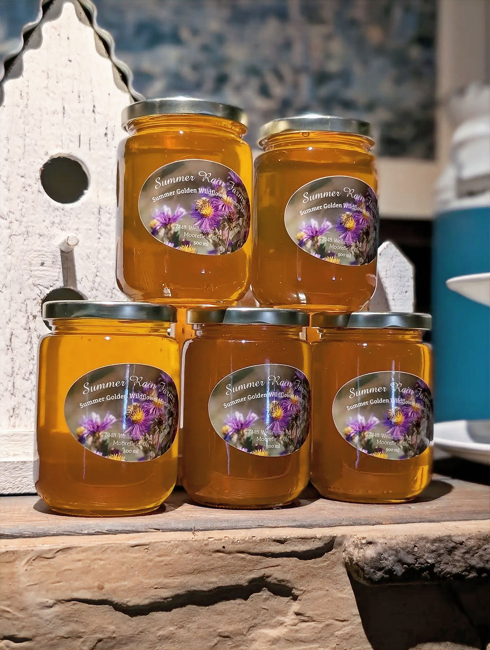 Local Summer Rain Farm Honey