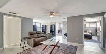 Dining table in shared Coliving home