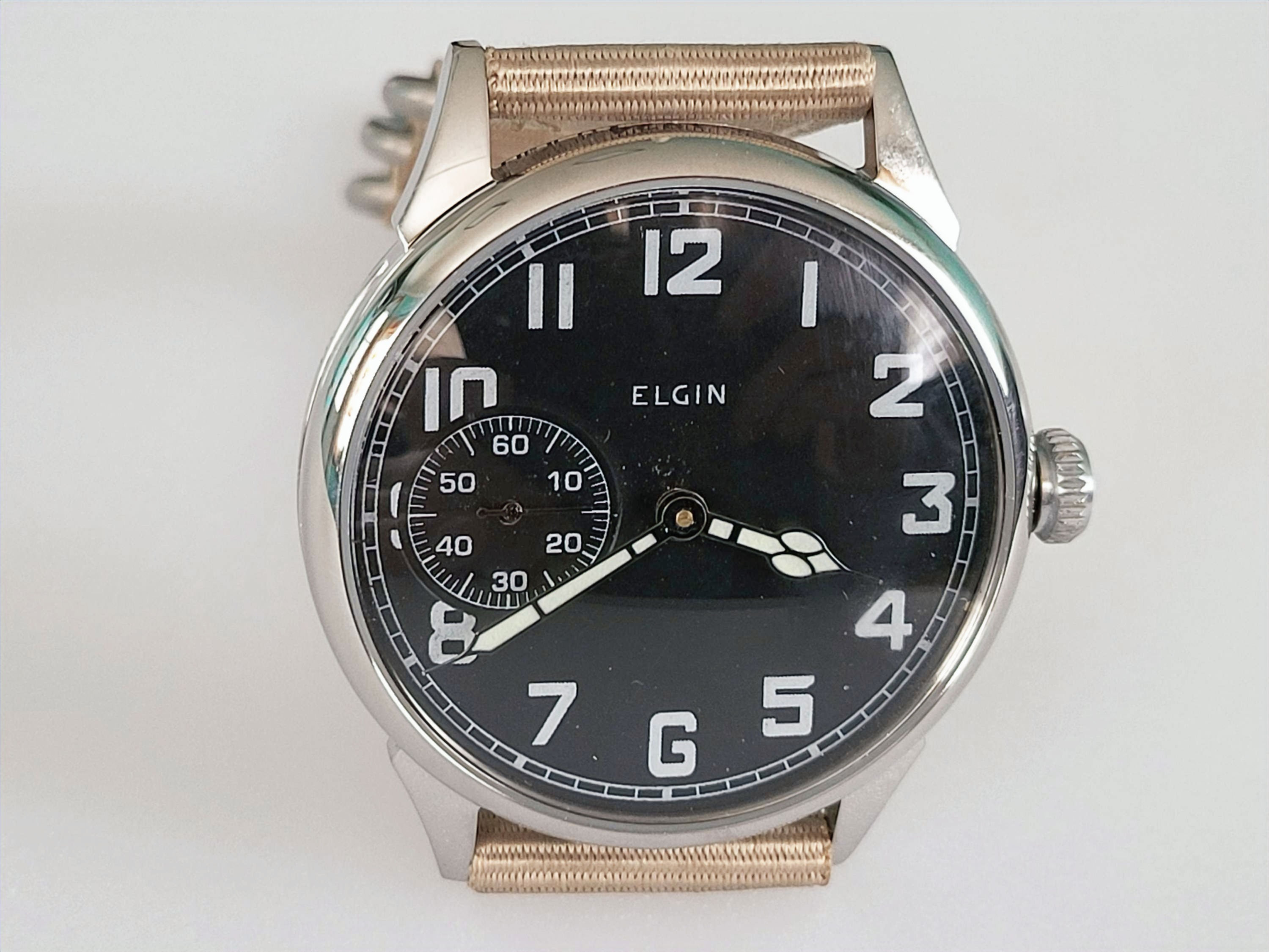 Elgin Explorer 1924 Black Enamel