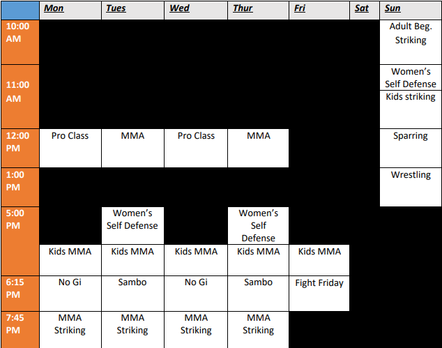 Black Sheep Universe MMA
