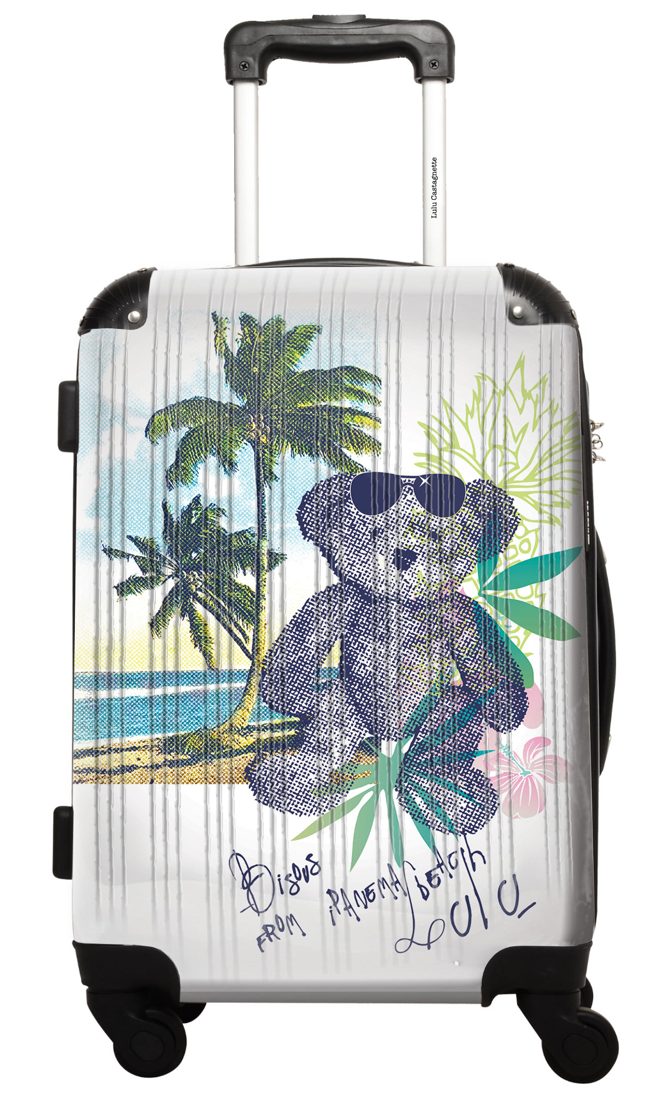 Valise personnalisée - Lulu Castagnette Panema Beach