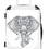 Miniature : Valise coloriable - Éléphant