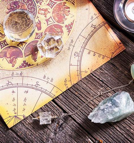 Astrologie-Werkzeuge-Anzeige