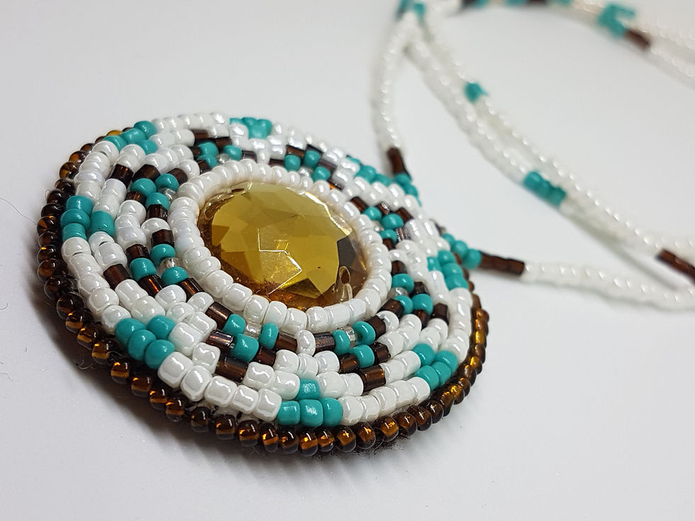 Collier Soleil Géométrique