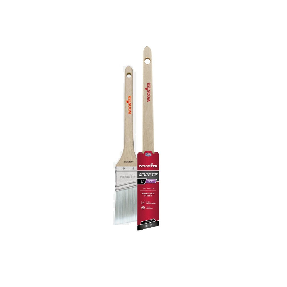 WOOSTER BRUSH CO 5224 1" AS SILVER TIP BRUSH 071497181848