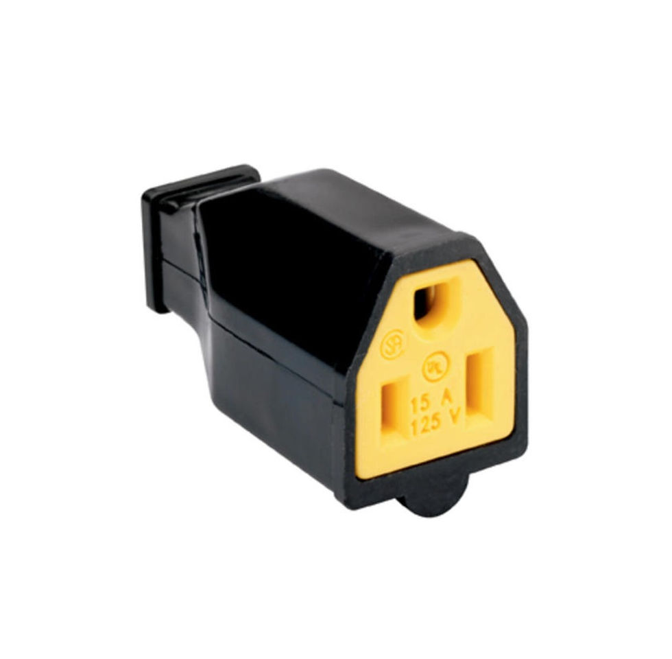 Legrand® Pass & Seymour® Black 15-Amp 125-Volt NEMA 5-15R Straight Blade Connect