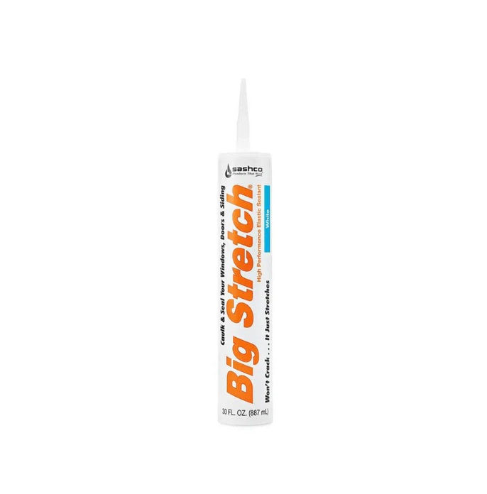 SASHCO 10.5oz WHITE BIG STRETCH 031525100166