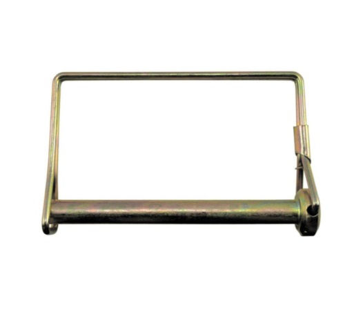 5/16" x 3" Yellow Zinc Square Wire Lock Pin - 1 Count 738287810387