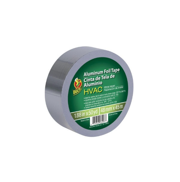 Duck® All-Purpose 1.88" x 50 yd Aluminum Foil Tape 075353032978
