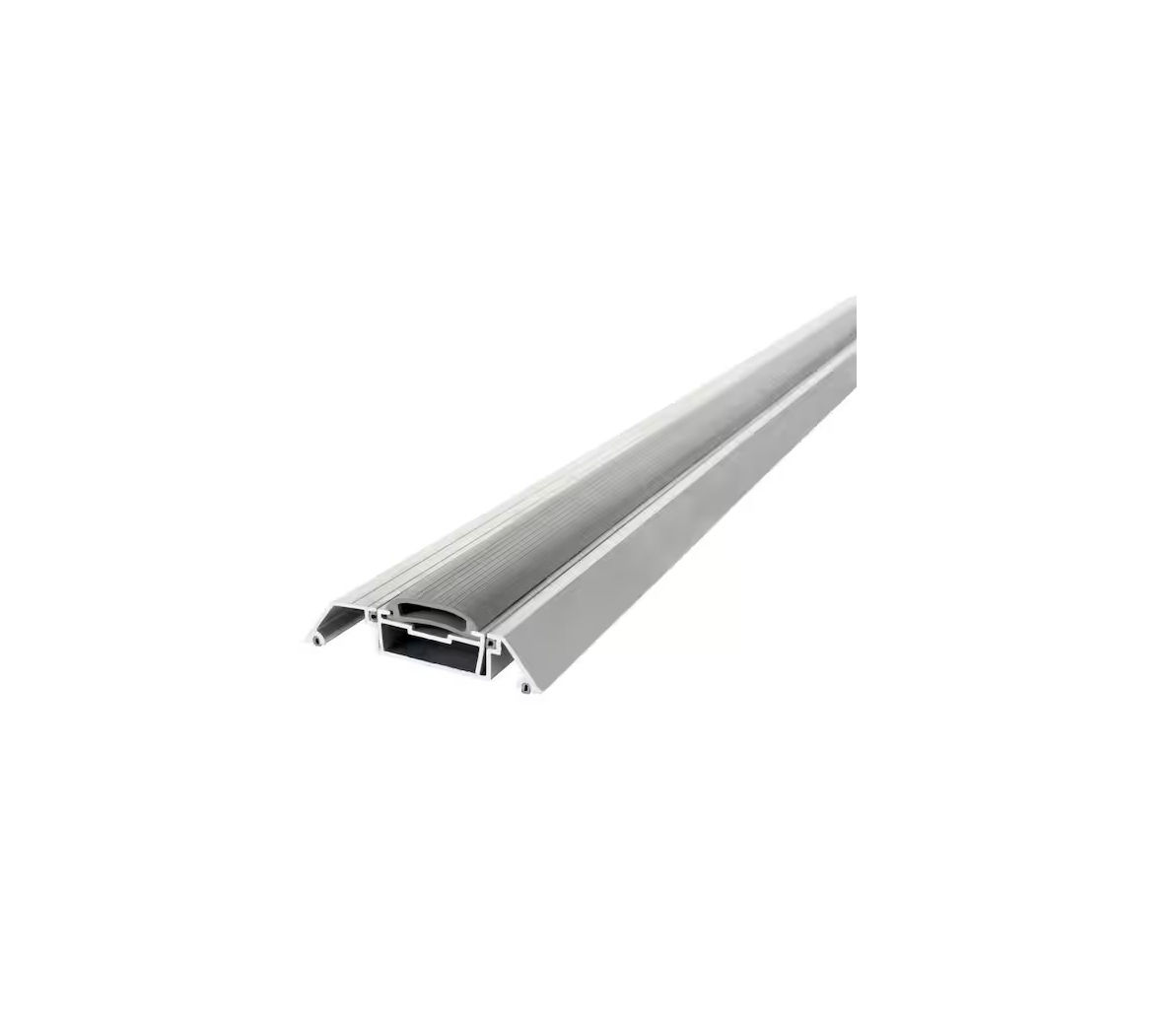 3.5 in. x 36 in. Silver Adjustable Aluminum Threshold 043374086645