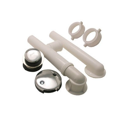 LARSEN SUPPLY COMPANY 1 1/2 PVC CP TUB W&0 052151282286