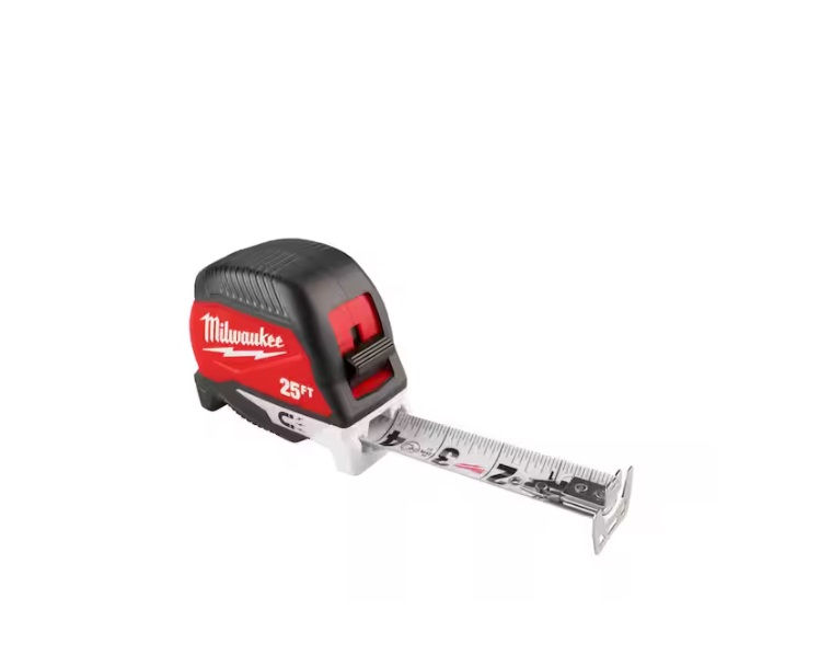 25 ft. Electrician's Magnetic Tape Measure