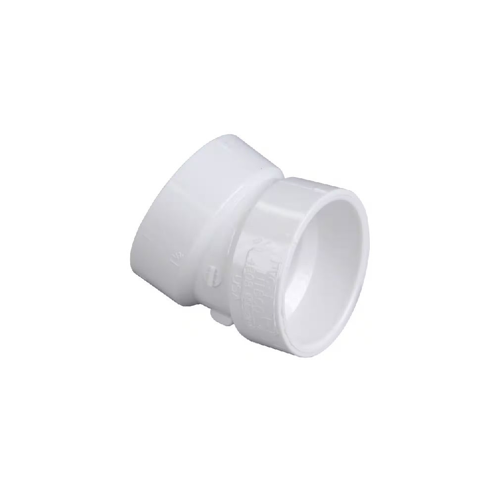 4 in. PVC 22-1/2-Degree Hub x Hub Elbow
