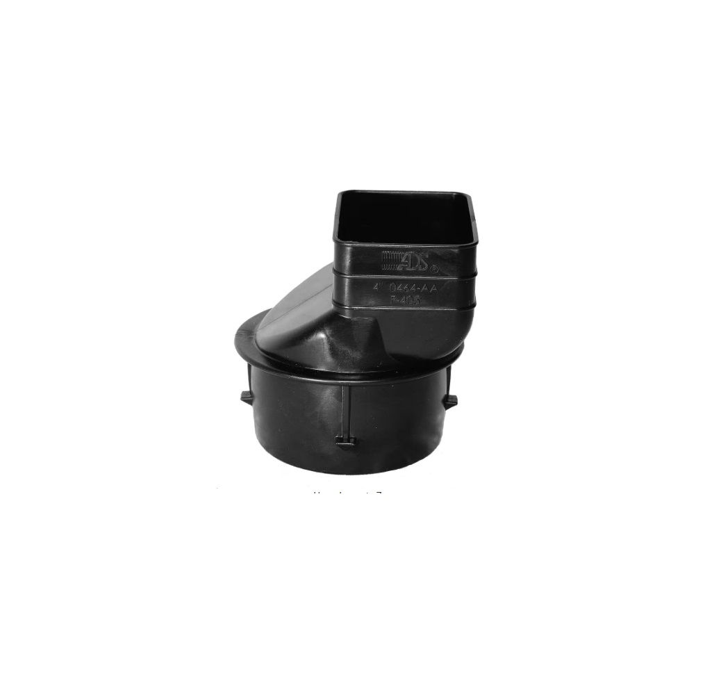 4 in. Single wall 3 in. x 2 in. Downspout Adapter 096942301909