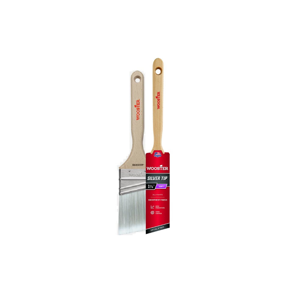WOOSTER BRUSH CO 5221 1-1/2" SILVER TIP BRUSH 071497161178