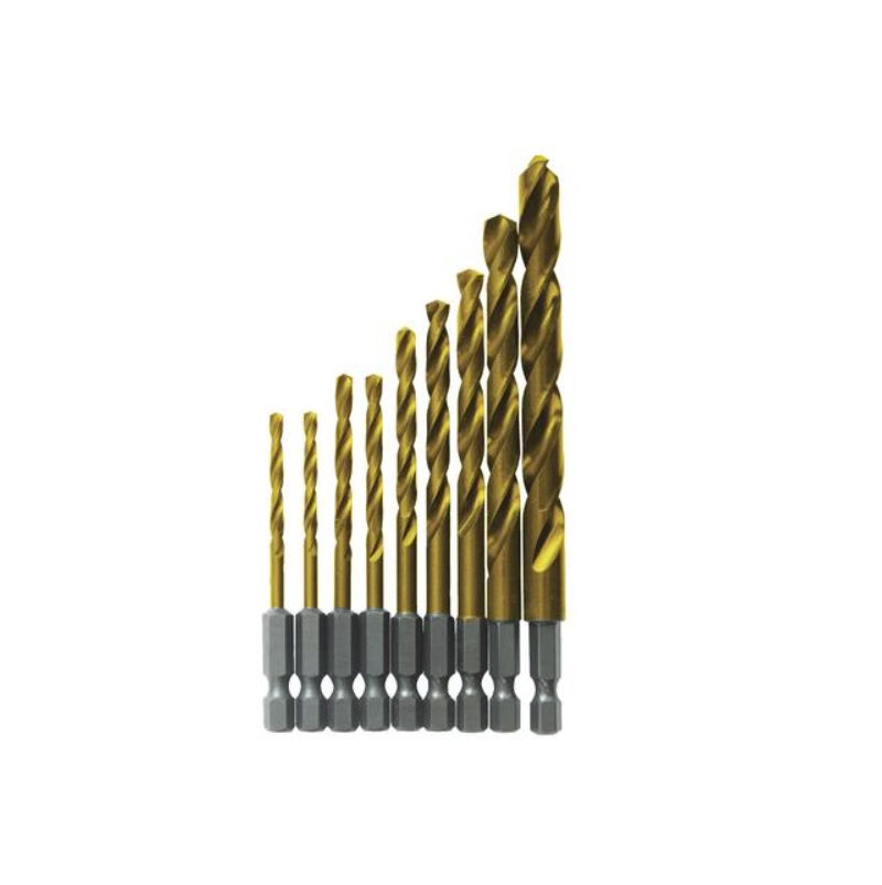 Bosch Impact Tough Titanium Twist Drill Bit Set - 9 Piece