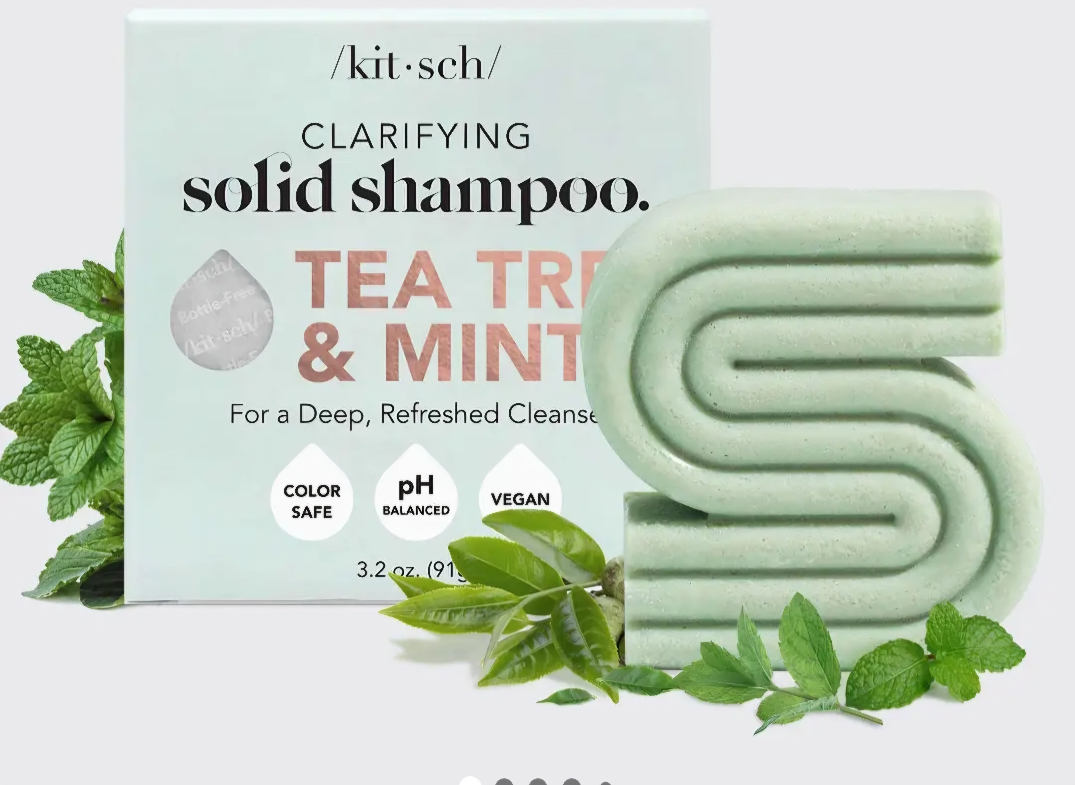 Kit-sch Brand Tea Tree & Mint Shampoo Bar