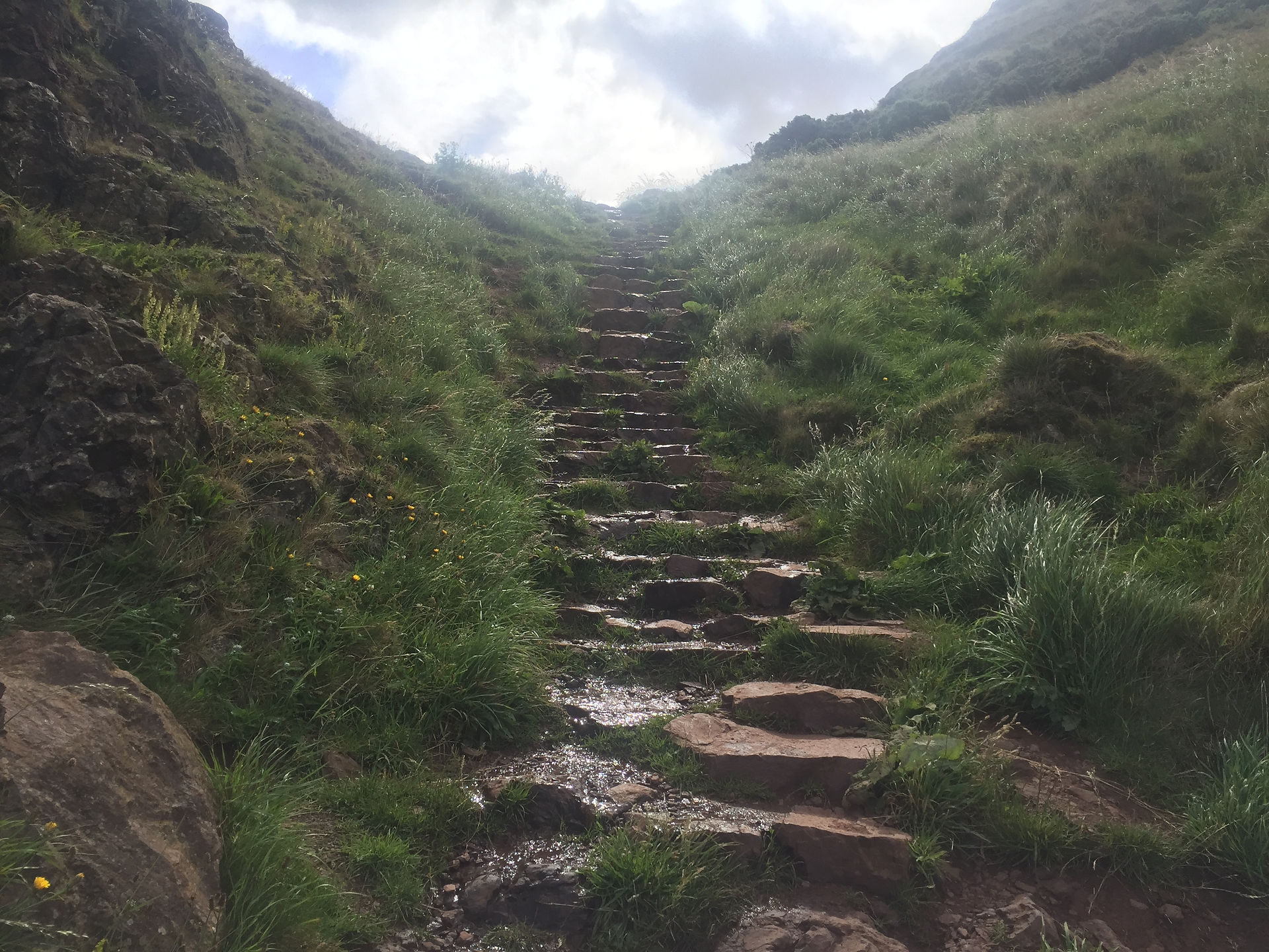 Arthur's Seat stairs