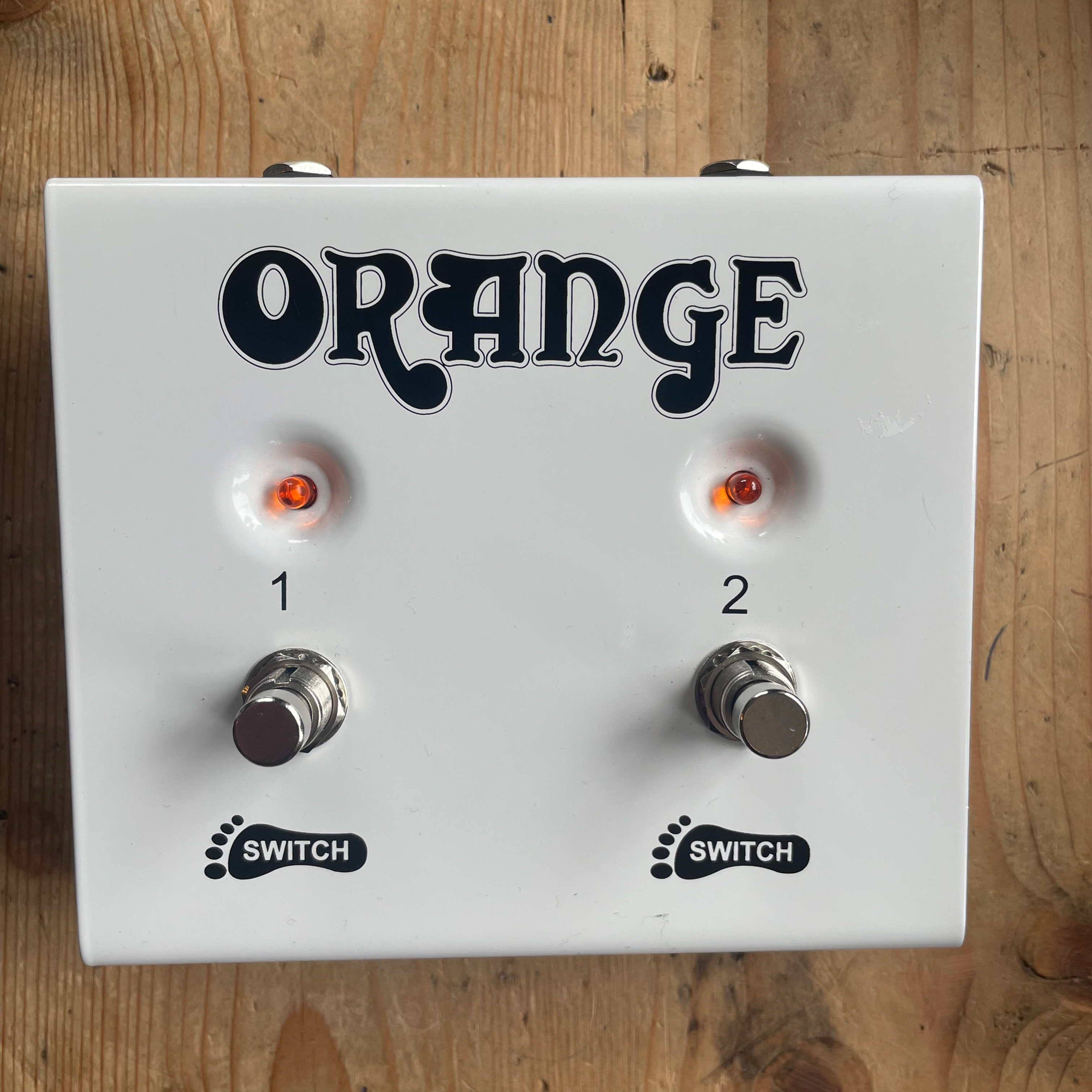 Orange Dual Button Footswitch