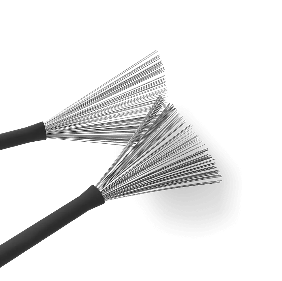 Thumbnail: ProMark Steel Jazz Brushes TB3