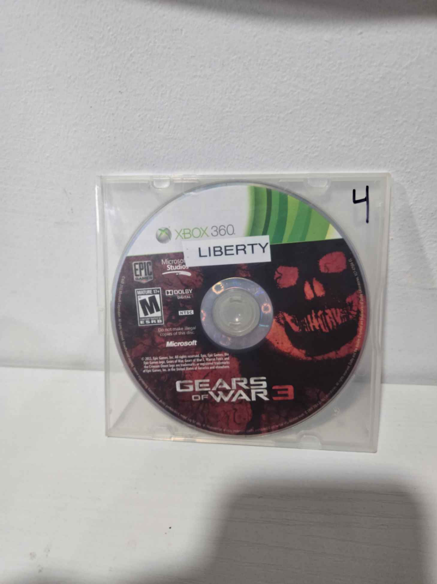 Gears of War 3 Xbox 360