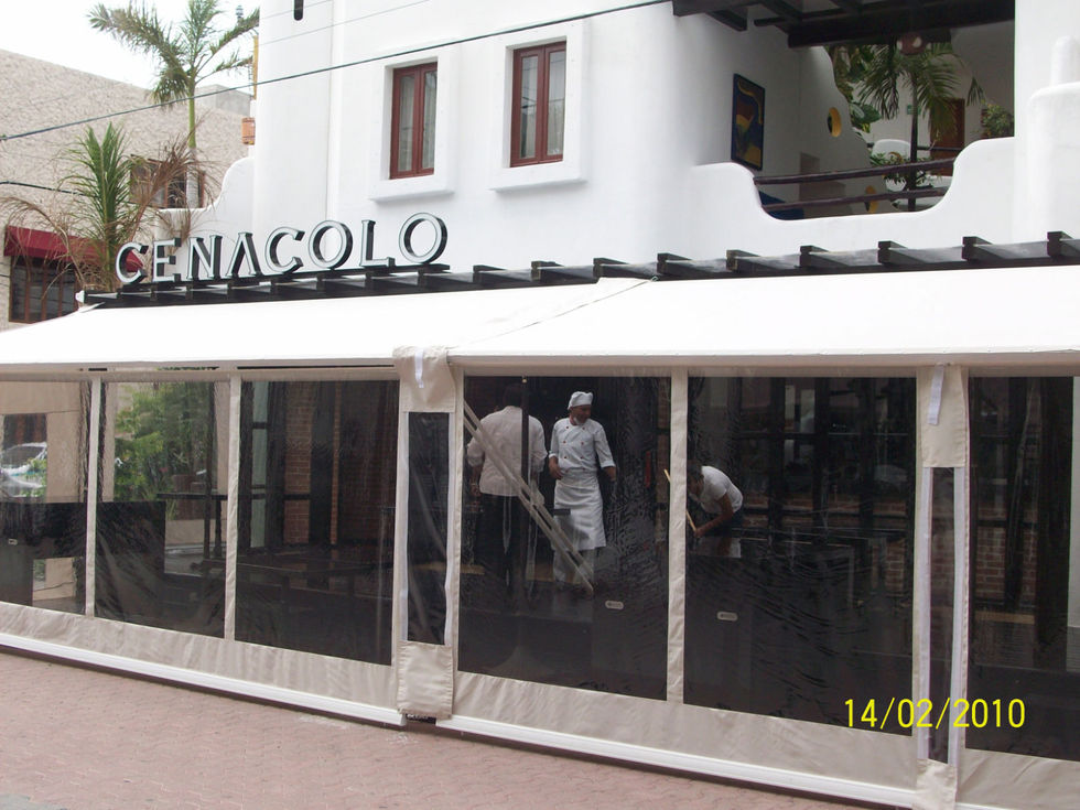 Cortinas de exterior Playa del Carmen, Cancún , Tulum.